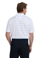 Sandbanks Golf Micro Logo Polo Shirt - White