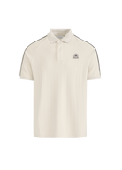 Raglan Panel Piped Polo - Stone