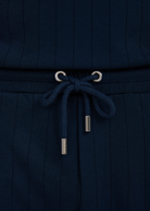 Panel Piped Short - Navy