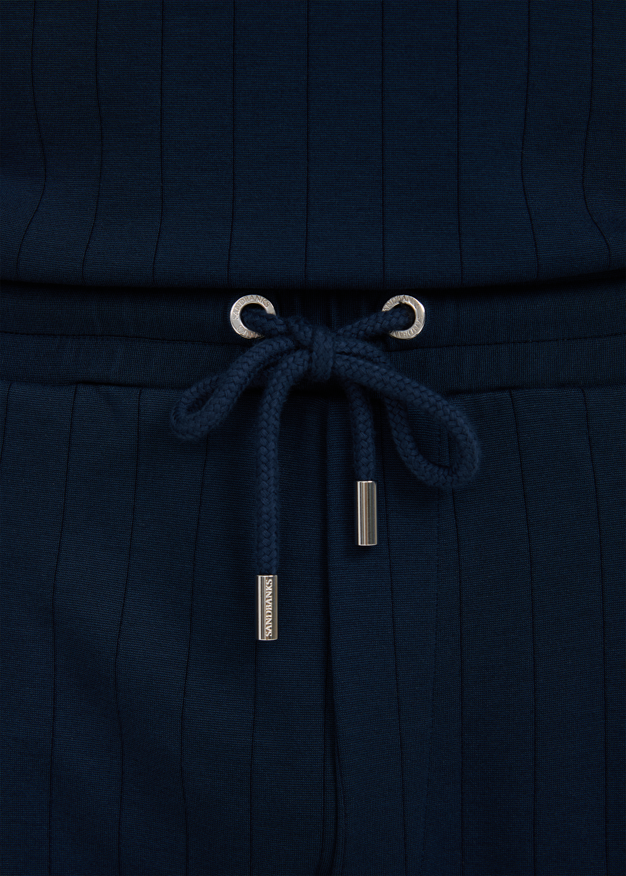 Panel Piped Short - Navy