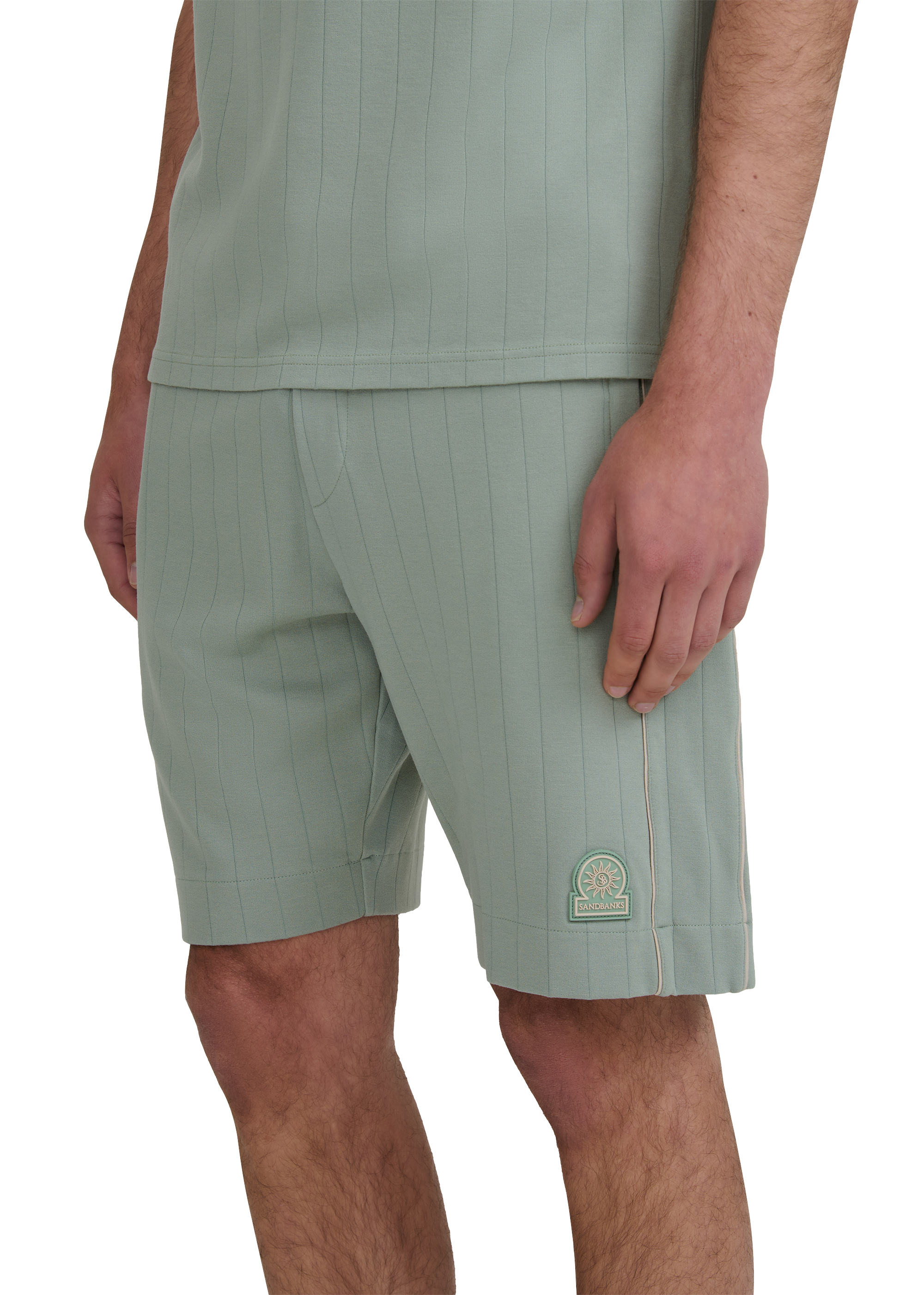 Panel Piped Short - Sage