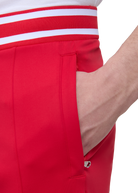 Contrast Stripe Short - Red