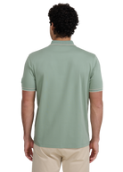 Silicone Zip Polo Shirt - Sage
