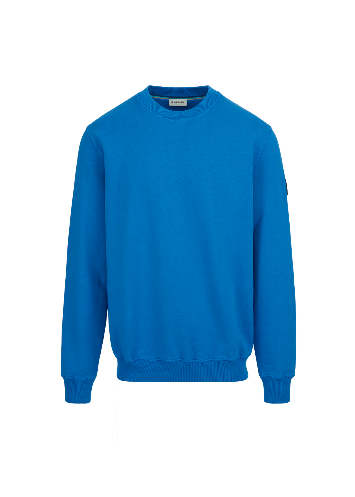 Sandbanks Badge Logo Sweatshirt - Cobalt Blue