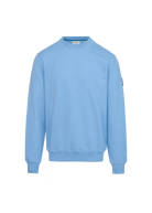 Sandbanks Badge Logo Sweatshirt - Dusty Blue