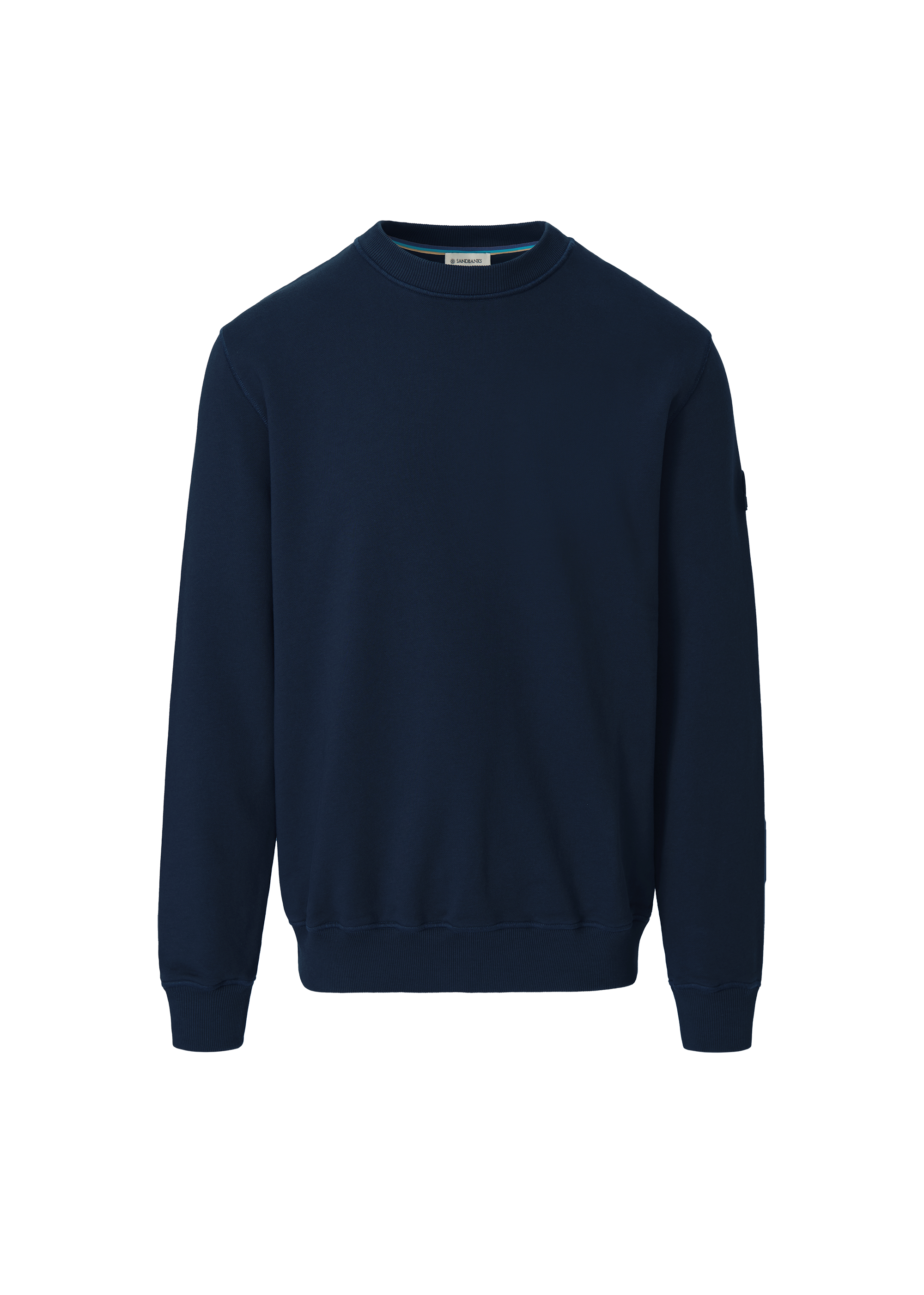 Sandbanks Badge Logo Sweatshirt - Navy