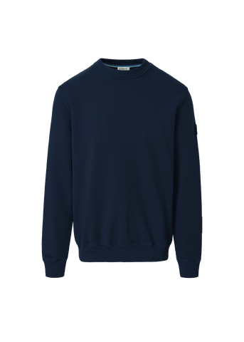 Sandbanks Badge Logo Sweatshirt - Navy