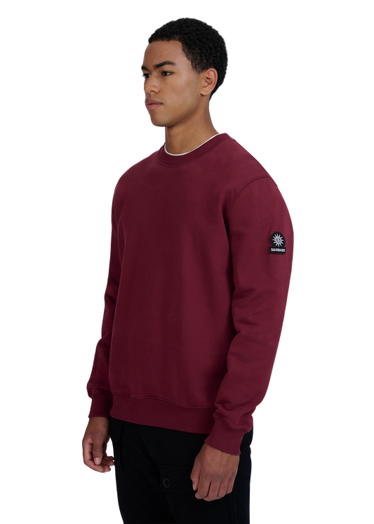 Sandbanks Badge Logo Sweatshirt - Port