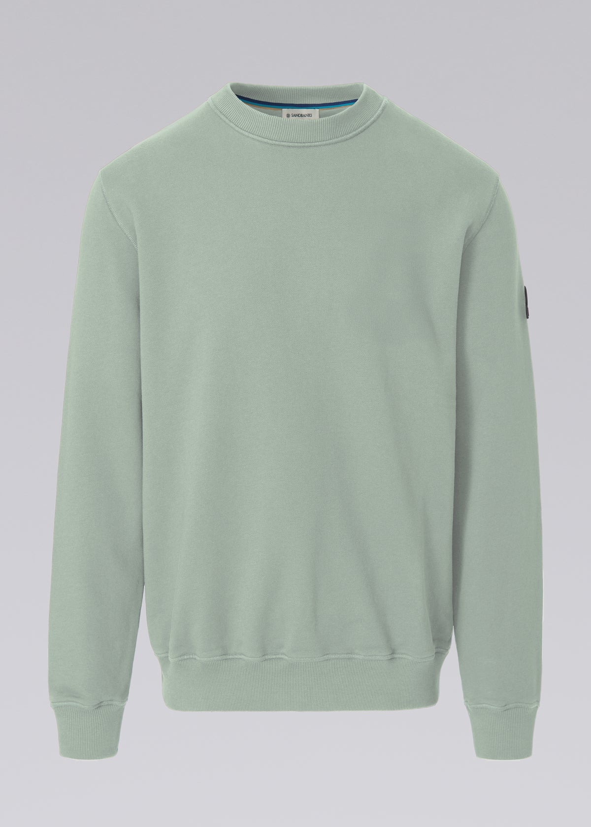 Sandbanks Badge Logo Sweatshirt - Sage