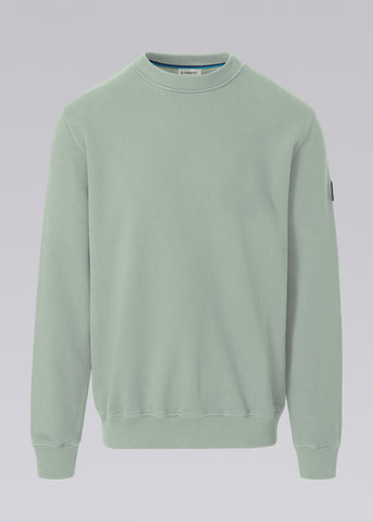 Sandbanks Badge Logo Sweatshirt - Sage