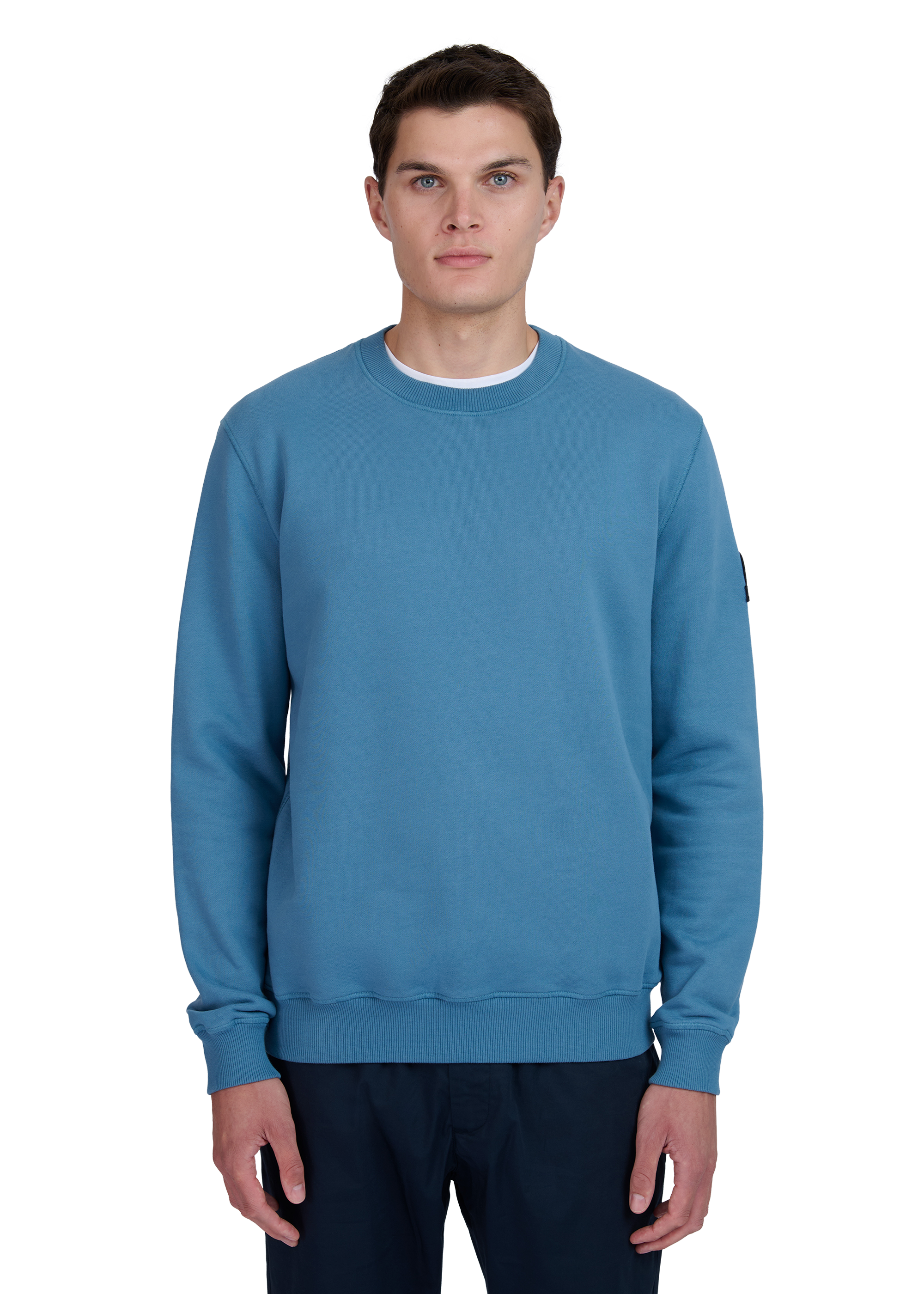 Sandbanks Badge Logo Sweatshirt - Teal