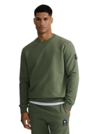 Sandbanks Badge Logo Sweatshirt - Olive