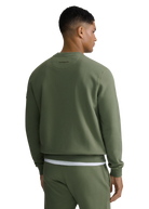 Sandbanks Badge Logo Sweatshirt - Olive