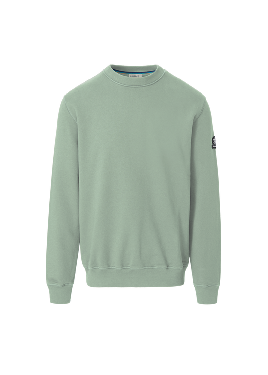 Sandbanks Badge Logo Sweatshirt - Sage
