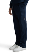 Interlock Cargo Trousers - Navy