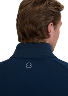 Sandbanks Golf Raglan Sleeve Quarter Zip - Navy