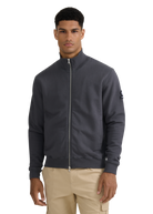 Funnel Neck Zip-Through Jacket - Anthracite