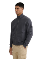 Funnel Neck Zip-Through Jacket - Anthracite