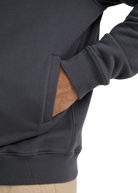 Funnel Neck Zip-Through Jacket - Anthracite