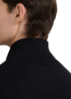 Funnel Neck Zip-Through Jacket - Black