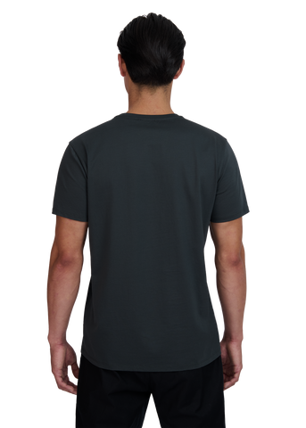 Sandbanks Badge Logo T-Shirt - Anthracite
