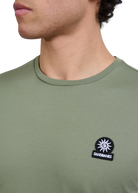 Sandbanks Badge Logo T-Shirt - Army