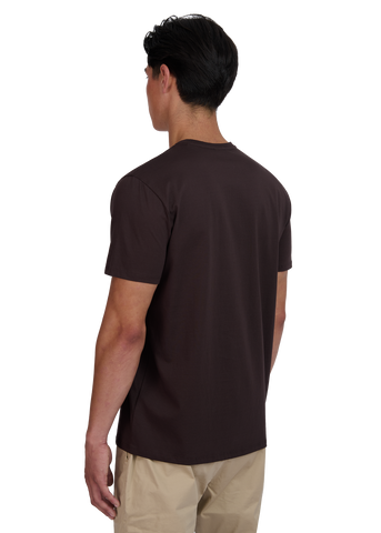 Sandbanks Badge Logo T-Shirt - Brown