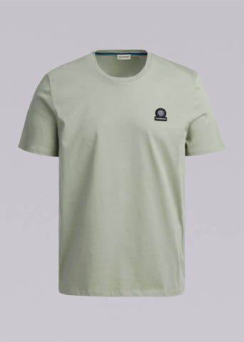 Sandbanks Badge Logo T-Shirt - Sage