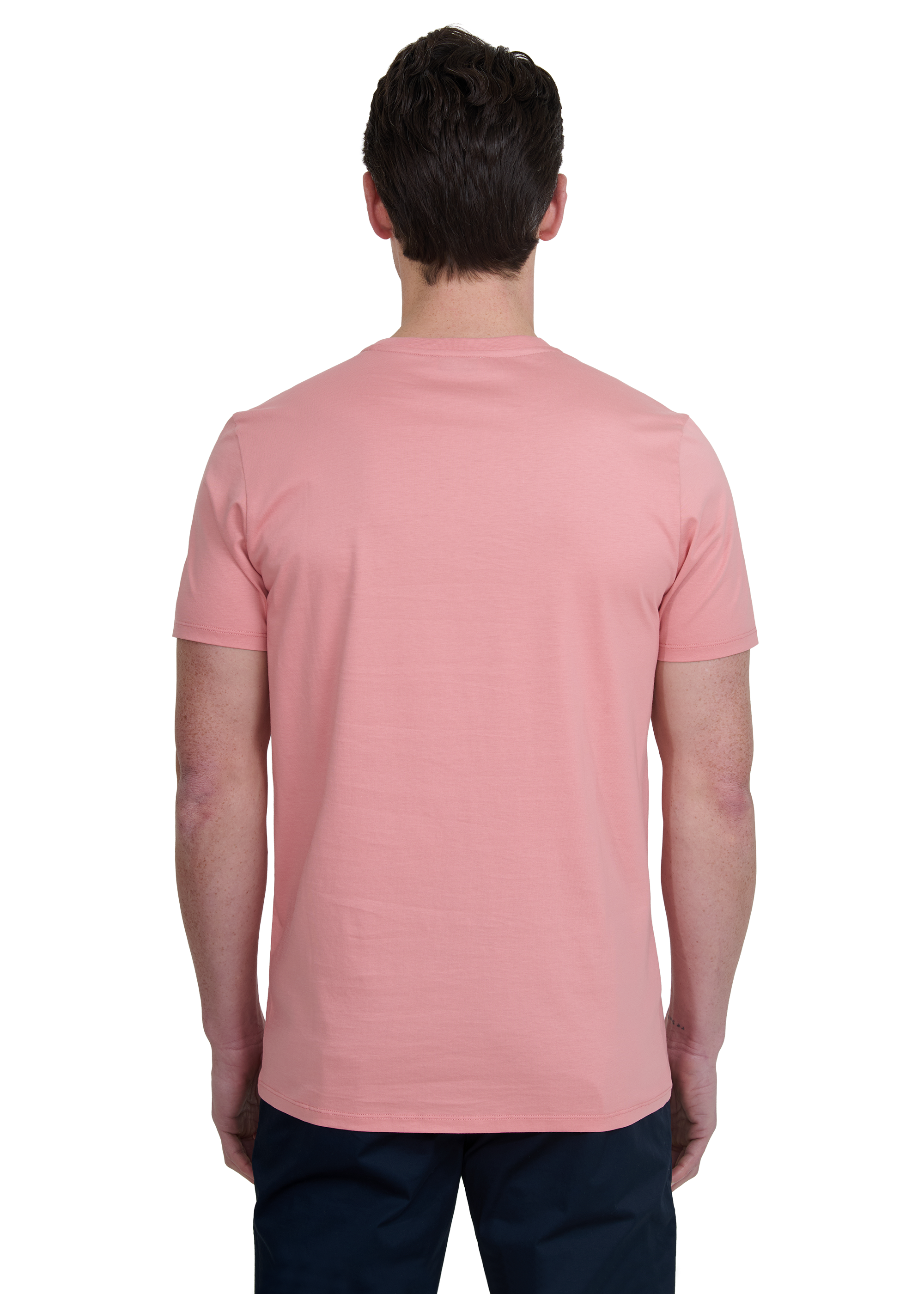 Sandbanks Badge Logo T-Shirt - Dusty Pink