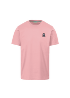 Sandbanks Badge Logo T-Shirt - Dusty Pink