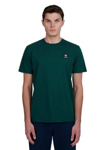 Sandbanks Badge Logo T-Shirt - Emerald Green