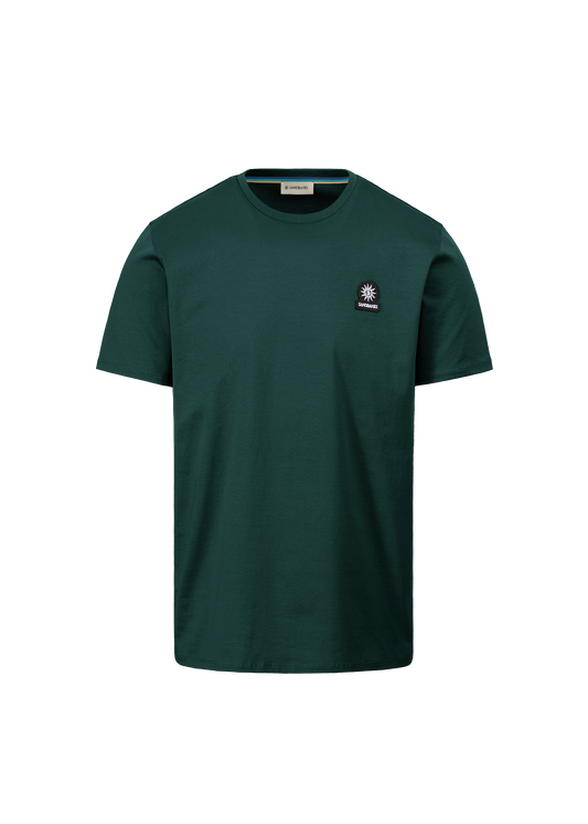 Sandbanks Badge Logo T-Shirt - Emerald Green