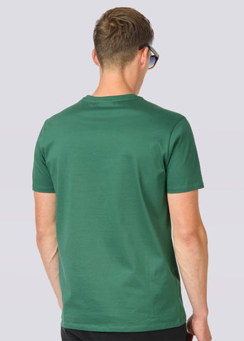 Sandbanks Badge Logo T-Shirt - Forest Green