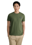 Sandbanks Badge Logo T-Shirt - Olive