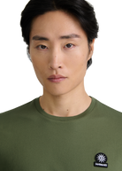 Sandbanks Badge Logo T-Shirt - Olive
