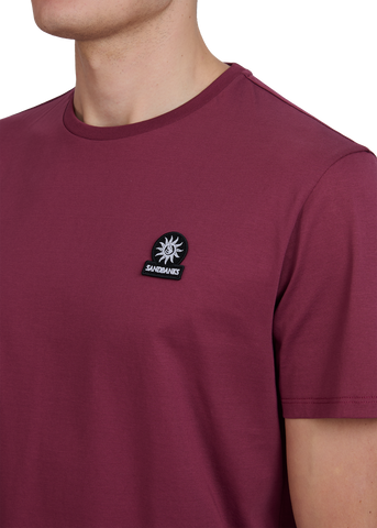 Sandbanks Badge Logo T-Shirt - Port