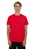 Sandbanks Badge Logo T-Shirt - Red