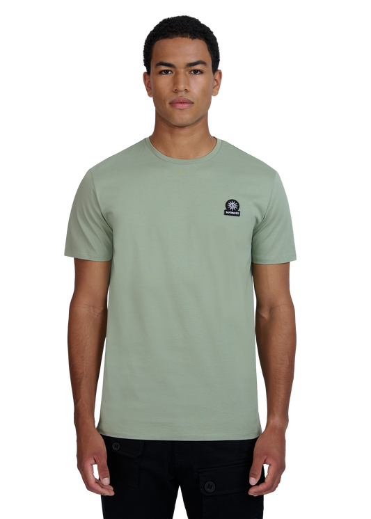 Sandbanks Badge Logo T-Shirt - Sage