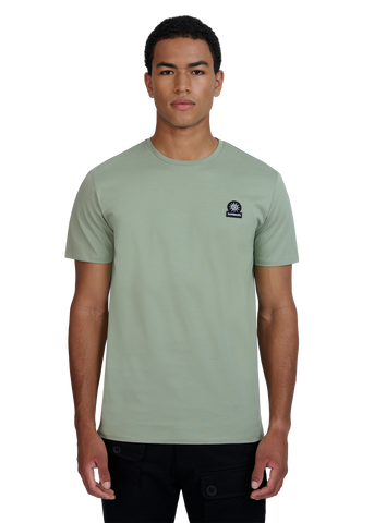 Sandbanks Badge Logo T-Shirt - Sage