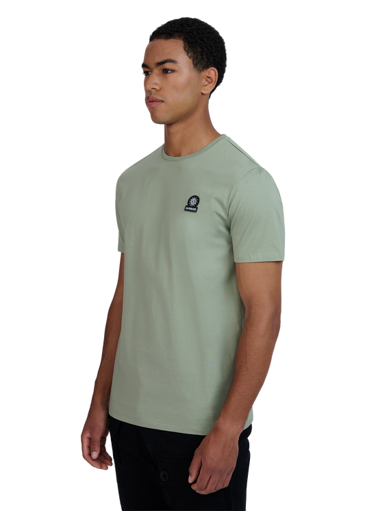 Sandbanks Badge Logo T-Shirt - Sage