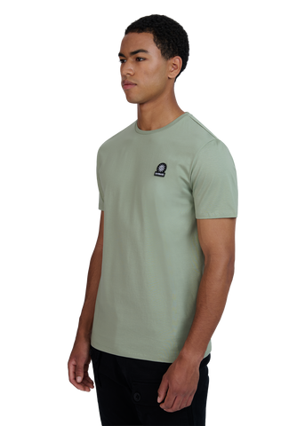 Sandbanks Badge Logo T-Shirt - Sage