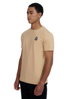 Sandbanks Badge Logo T-Shirt - Sand - Sandbanks