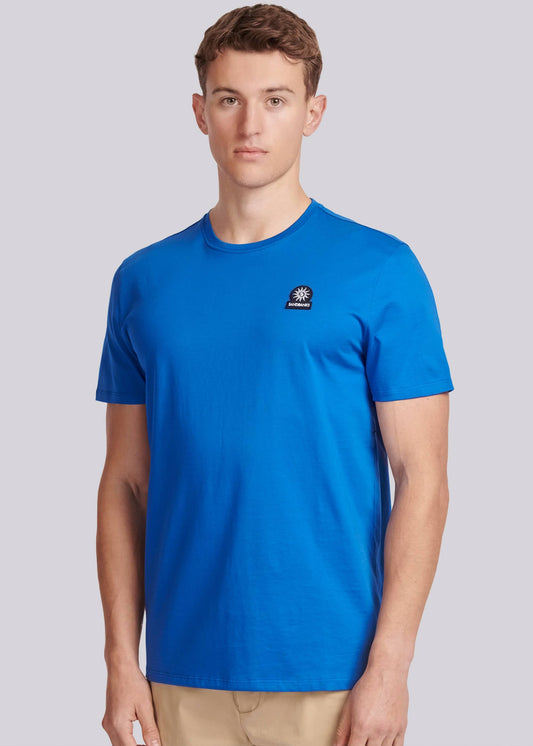 Sandbanks Badge Logo T-Shirt - Nautical Blue