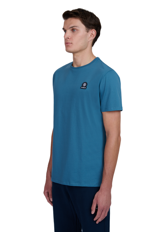 Sandbanks Badge Logo T-Shirt - Teal
