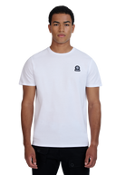 Sandbanks Badge Logo T-Shirt - White - Sandbanks