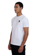 Sandbanks Badge Logo T-Shirt - White - Sandbanks