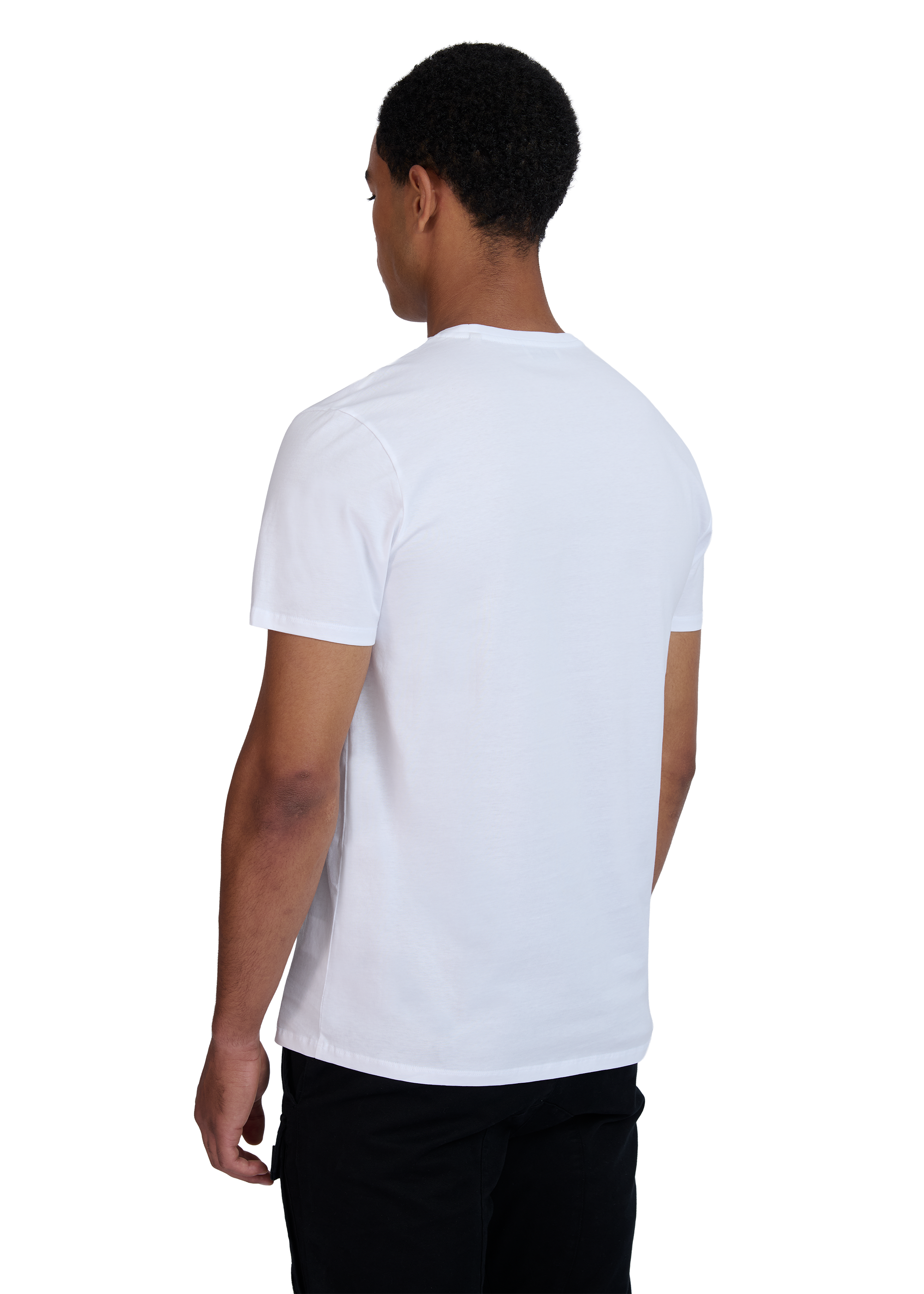 Sandbanks Badge Logo T-Shirt - White - Sandbanks