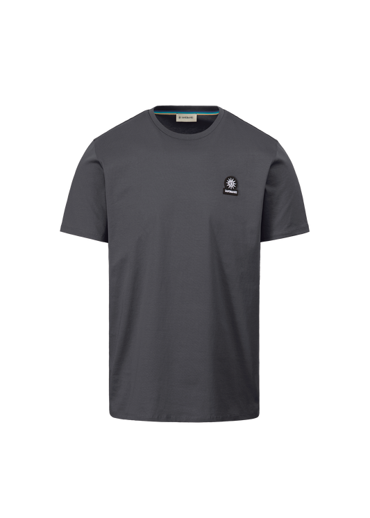 Sandbanks Badge Logo T-Shirt - Anthracite