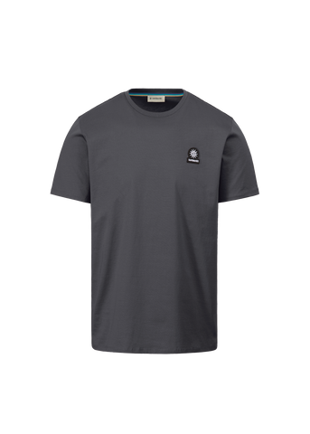 Sandbanks Badge Logo T-Shirt - Anthracite