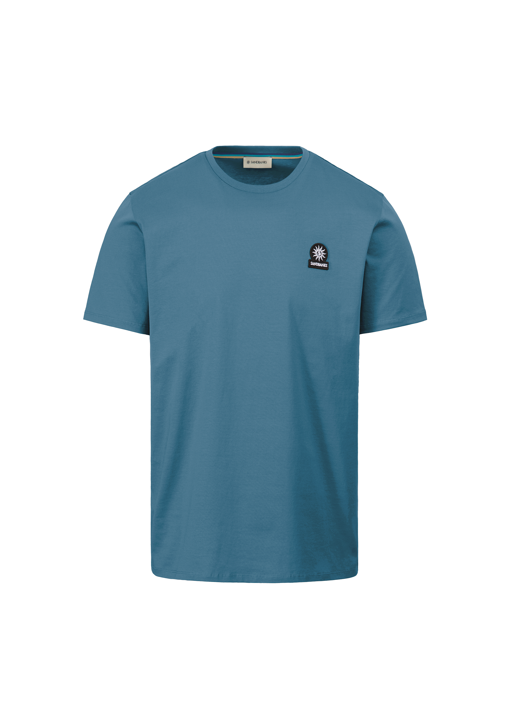 Sandbanks Badge Logo T-Shirt - Teal - Sandbanks